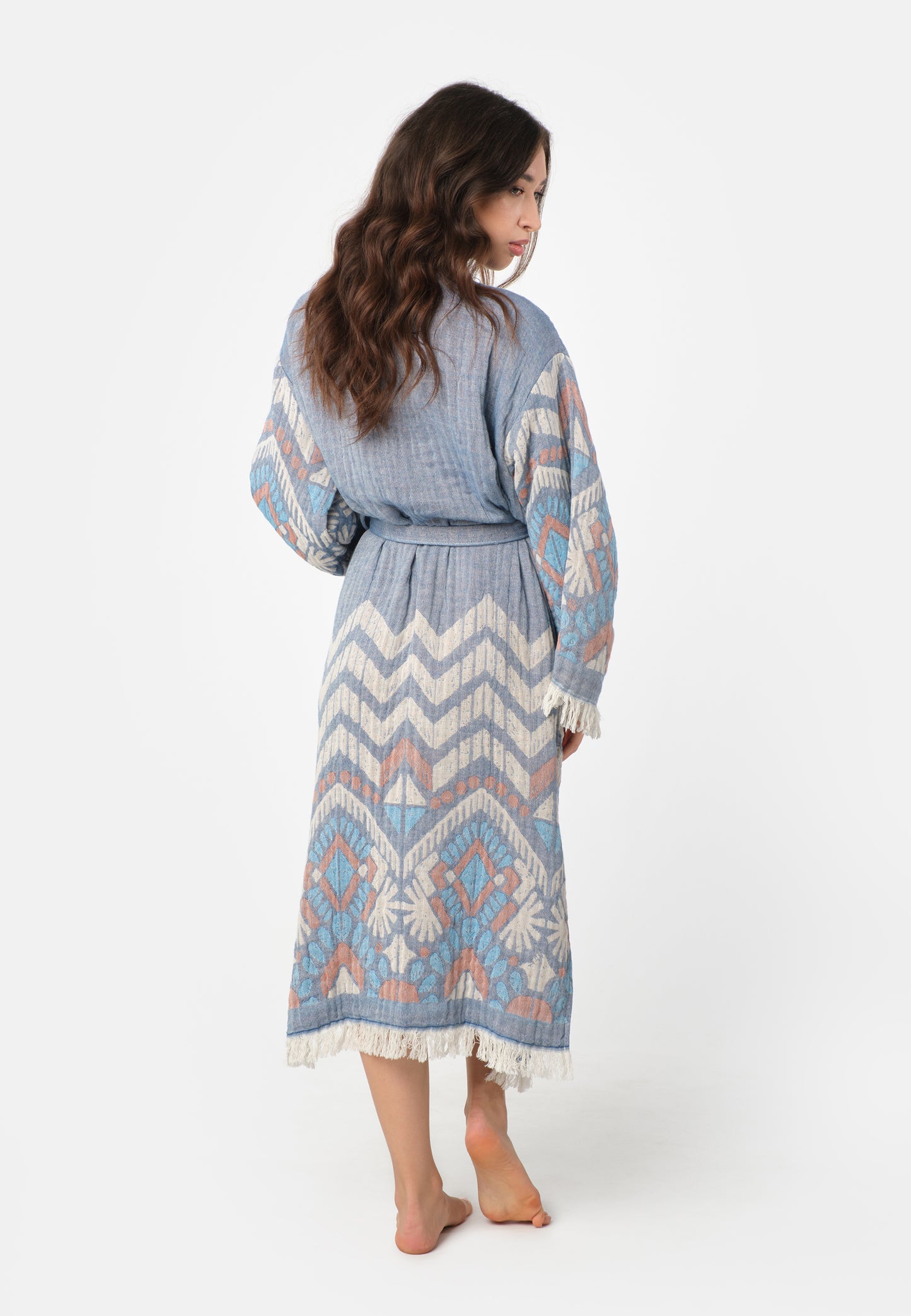 Perissa Robe - Blue