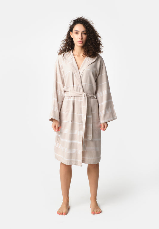 Aura Robe - Beige