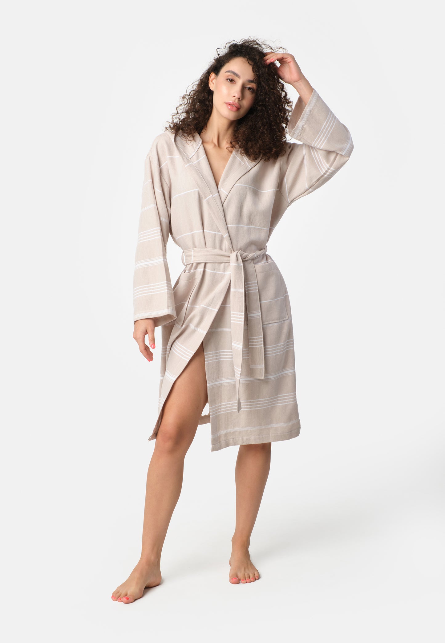 Aura Robe - Beige