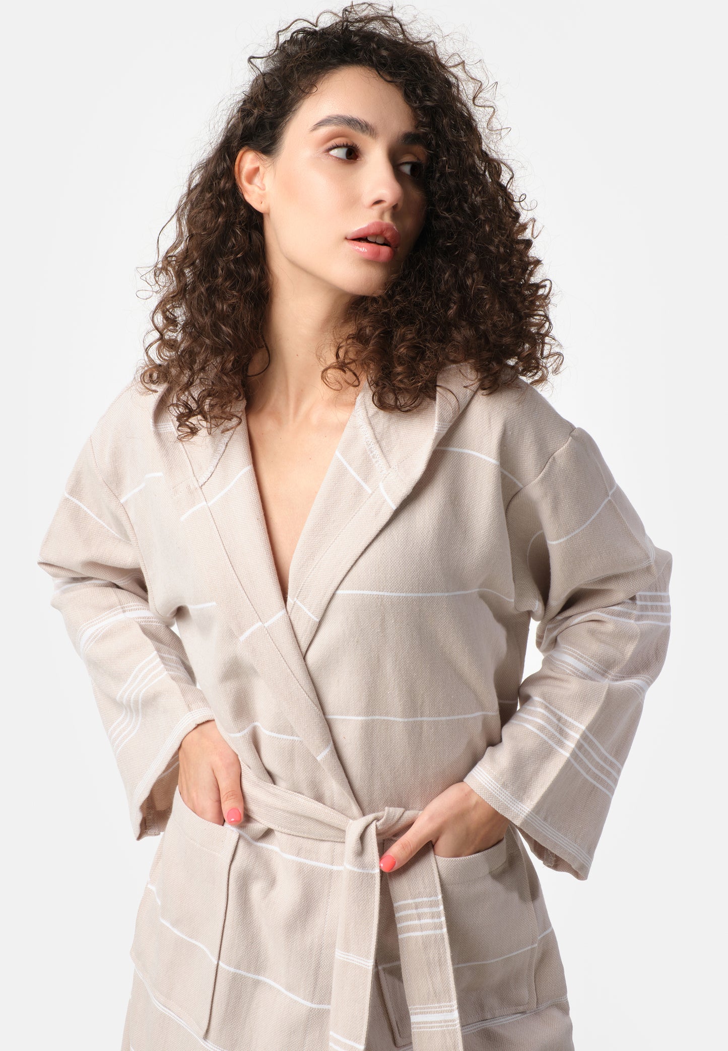 Aura Robe - Beige