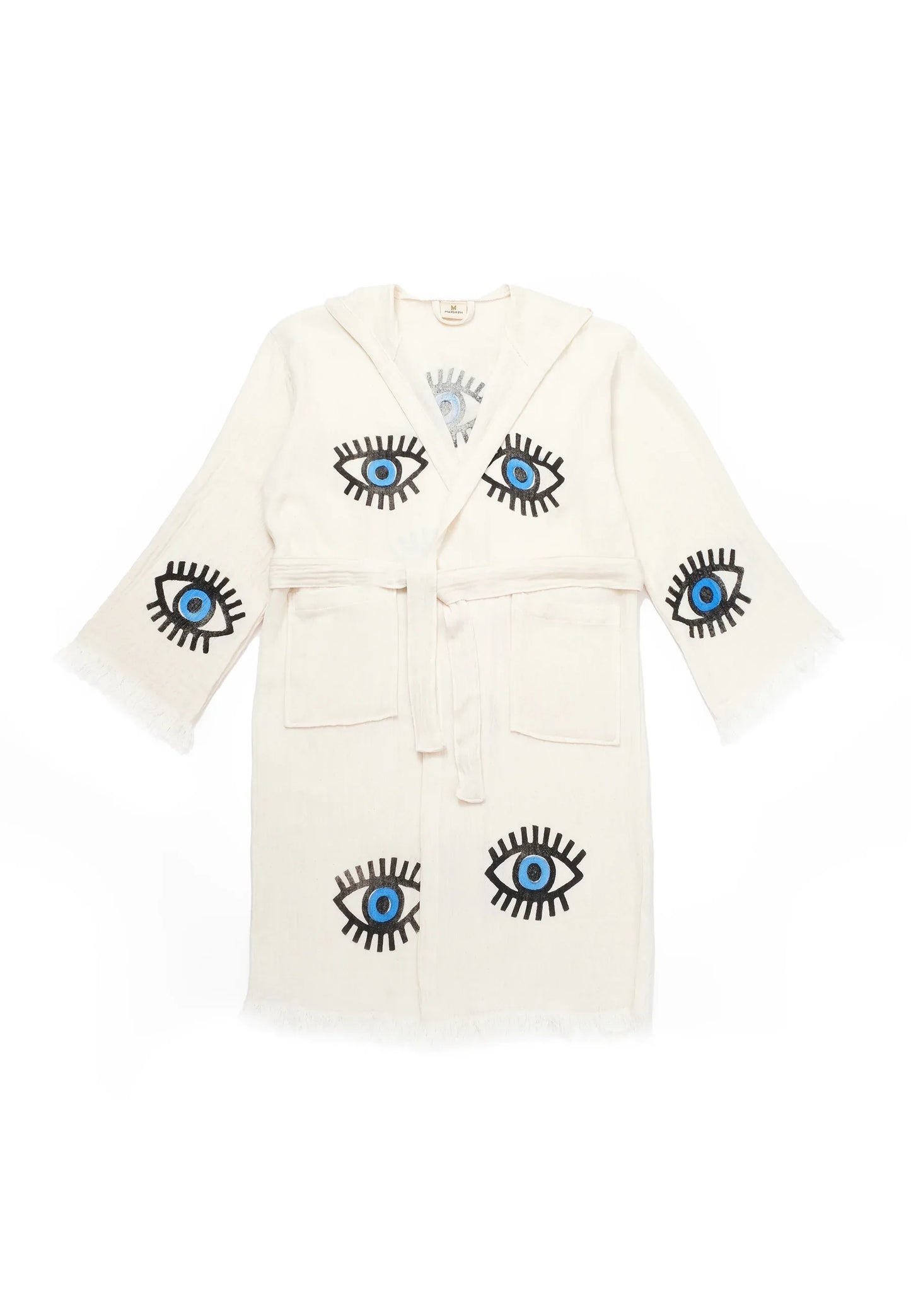Nuvola Luxe Robe - Evil Eye Wooden Stamp - Marsikoh