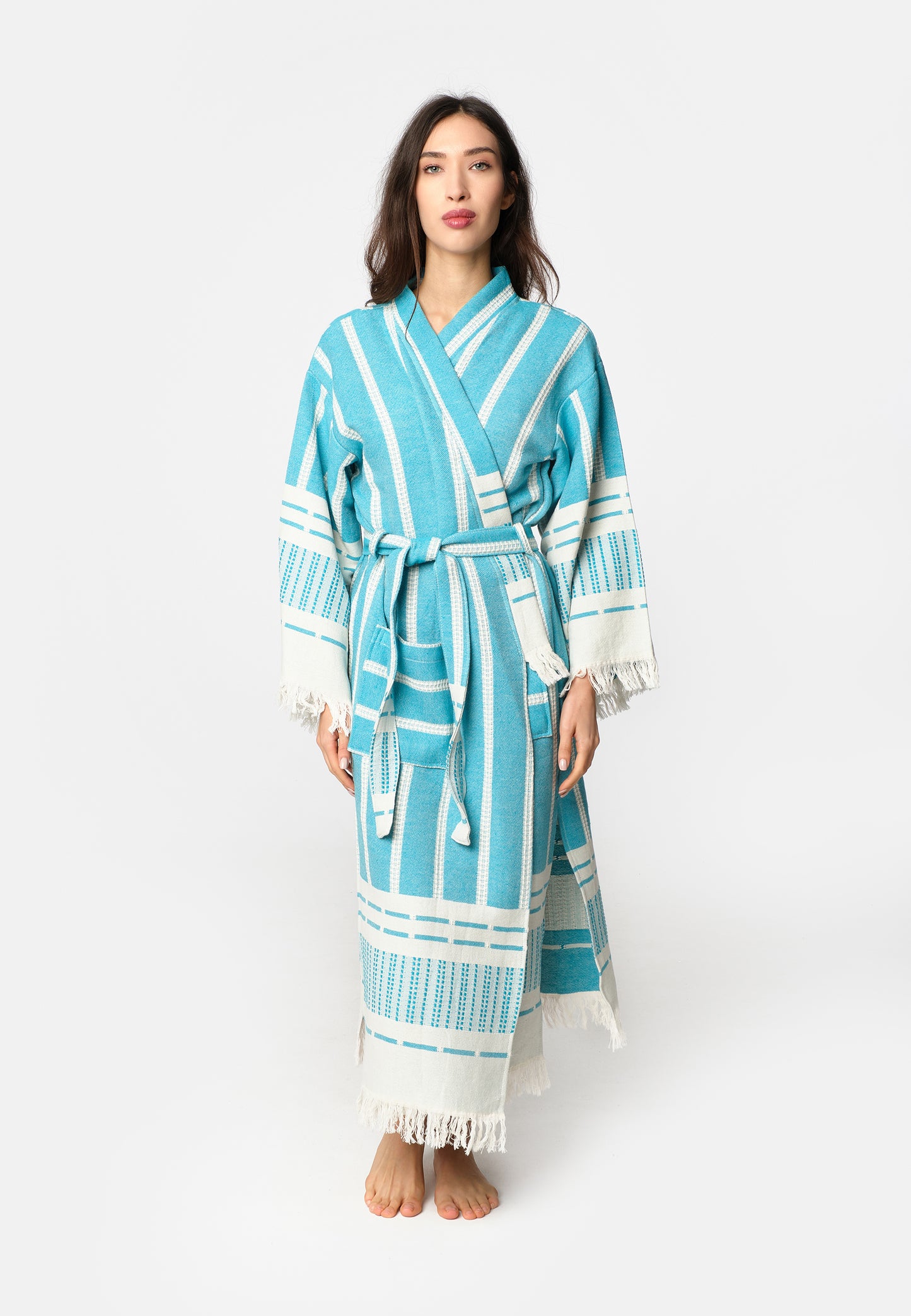 Atena Robe - Turquoise