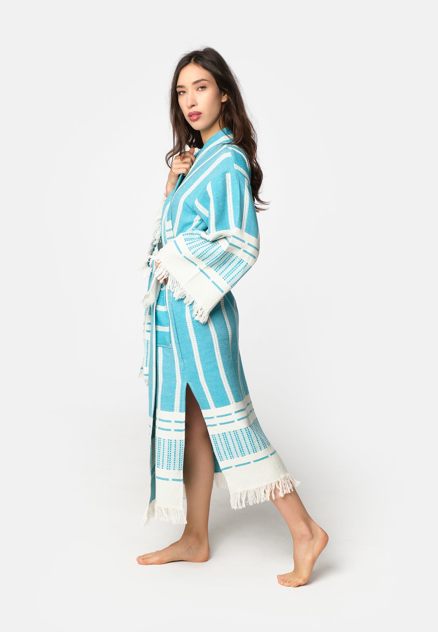 Atena Robe - Turquoise