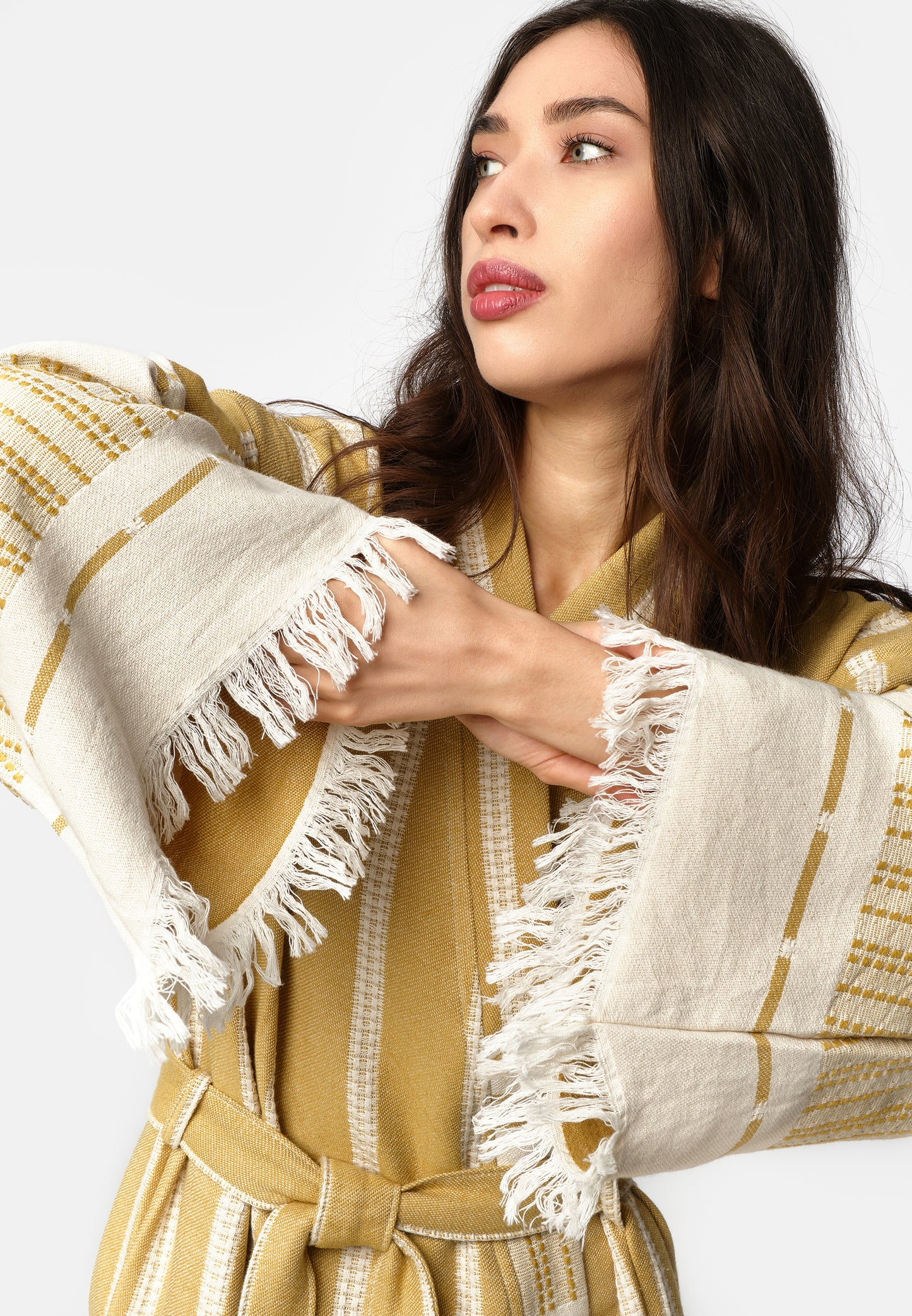Atena Robe - Mustard