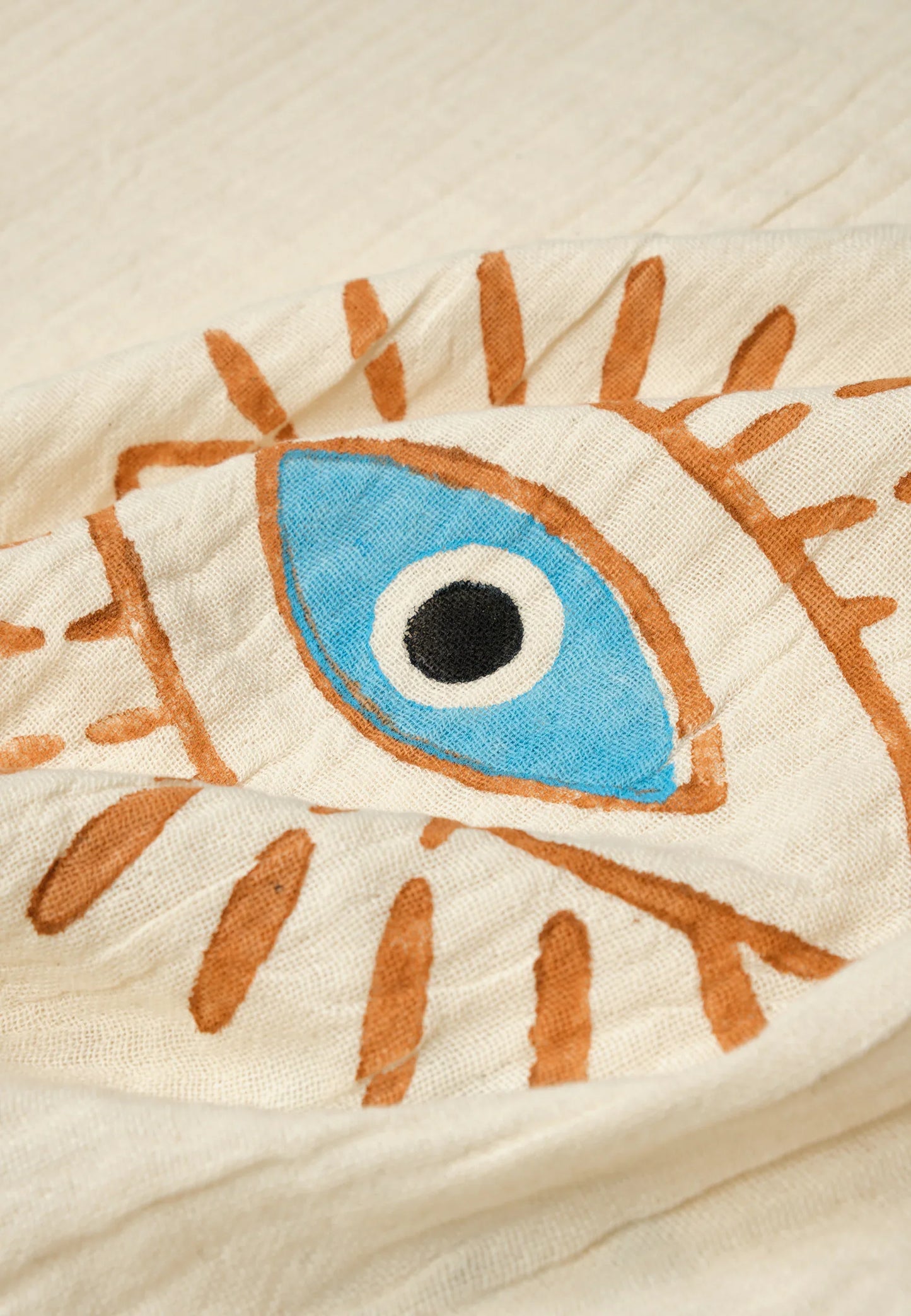 Evil Eye Peshtemal / Orange - Marsikoh