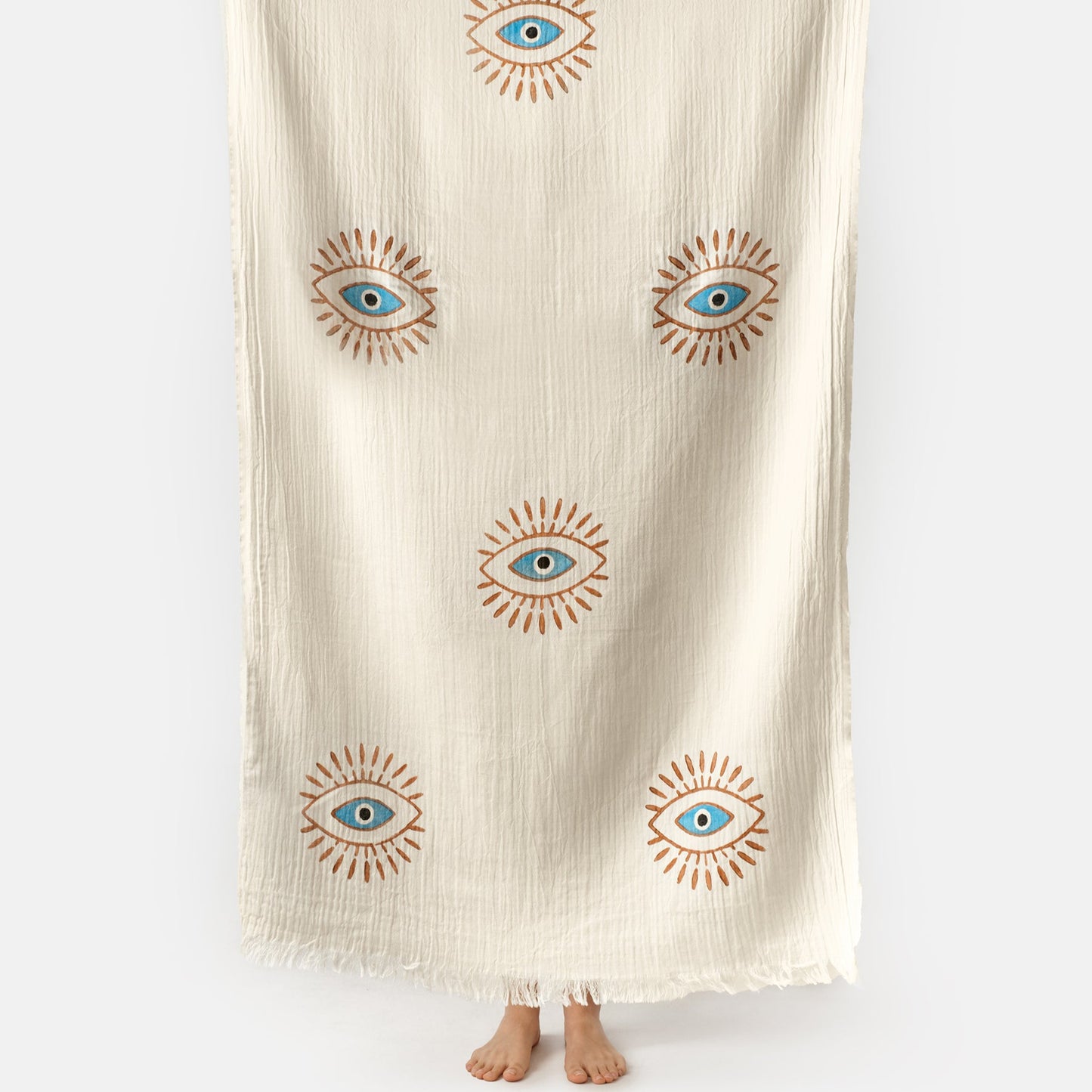 Evil Eye Peshtemal / Orange