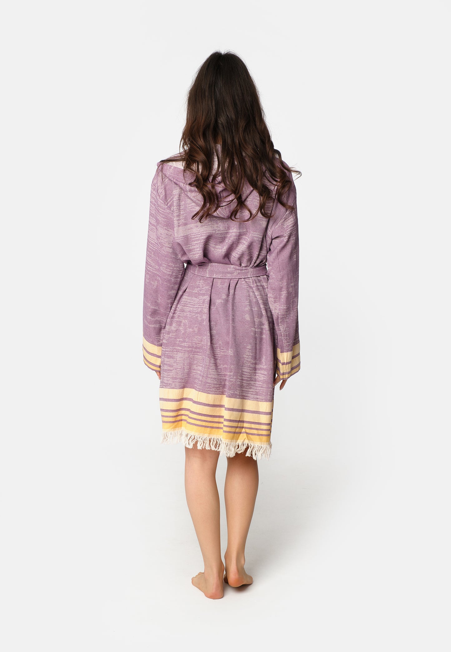 Melange Robe - Purple