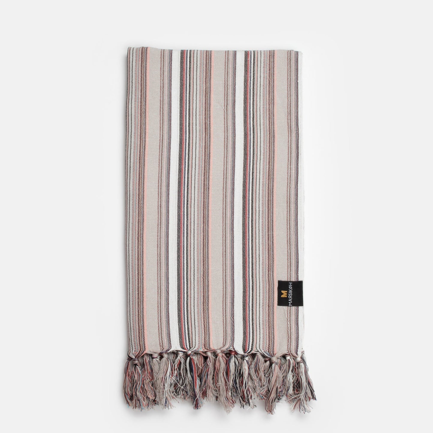 Royal Peshtemal / White-Grey-Red