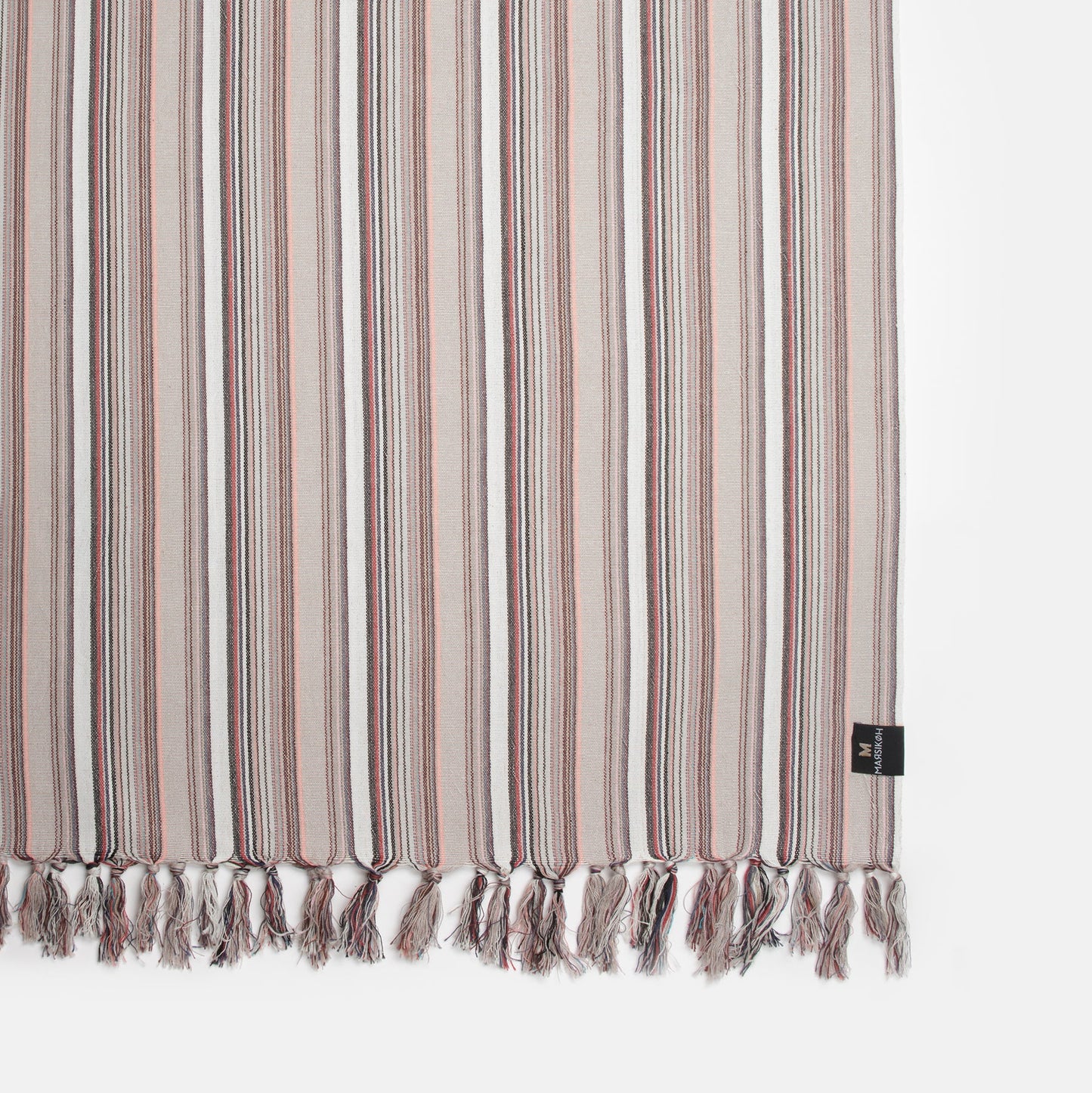 Royal Peshtemal / White-Grey-Red