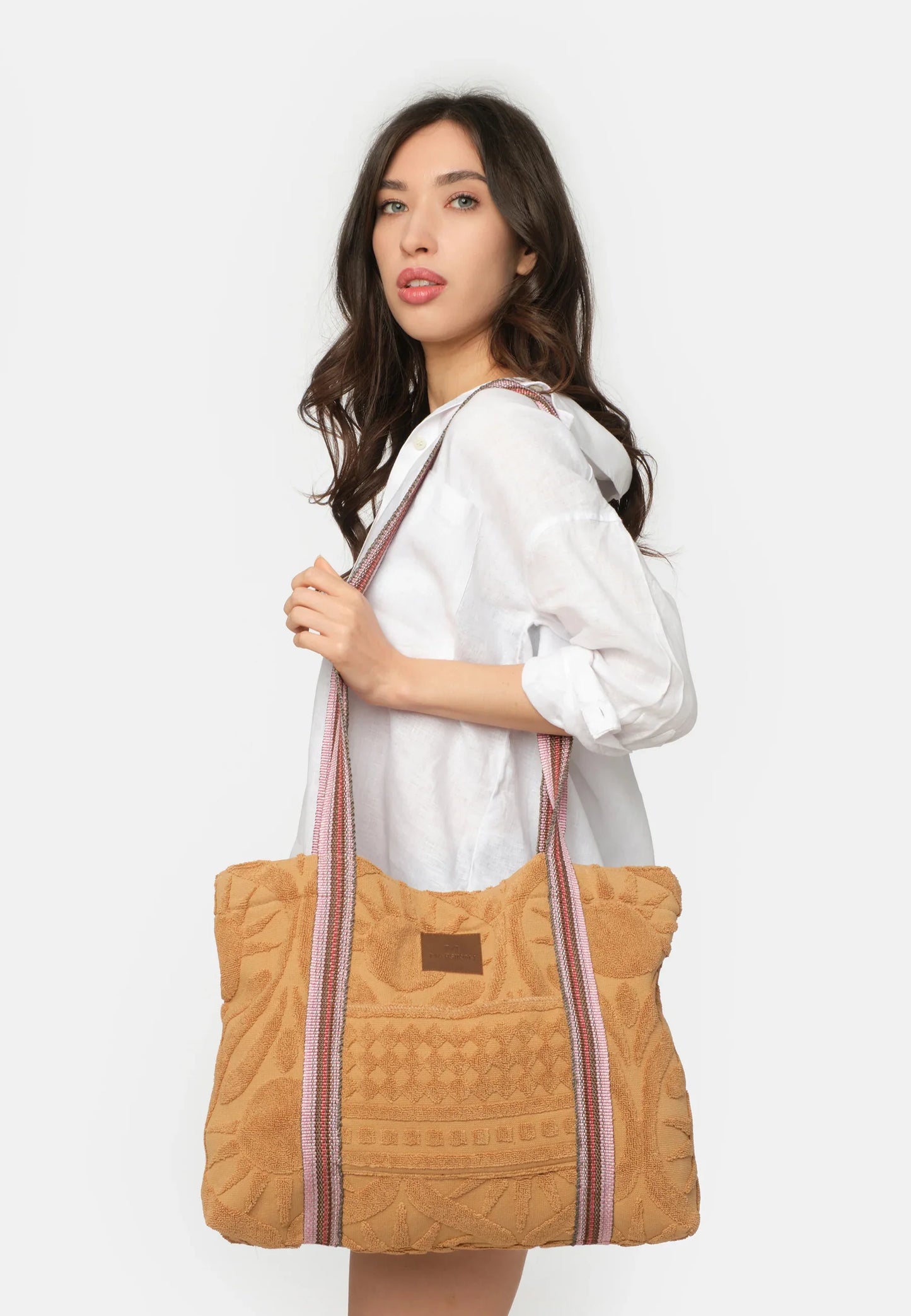 SUNFLOWER BAG - Brown - Marsikoh