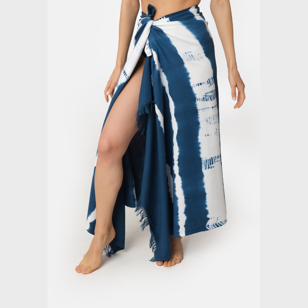 Tie-Dye Peshtemal Beach Towel