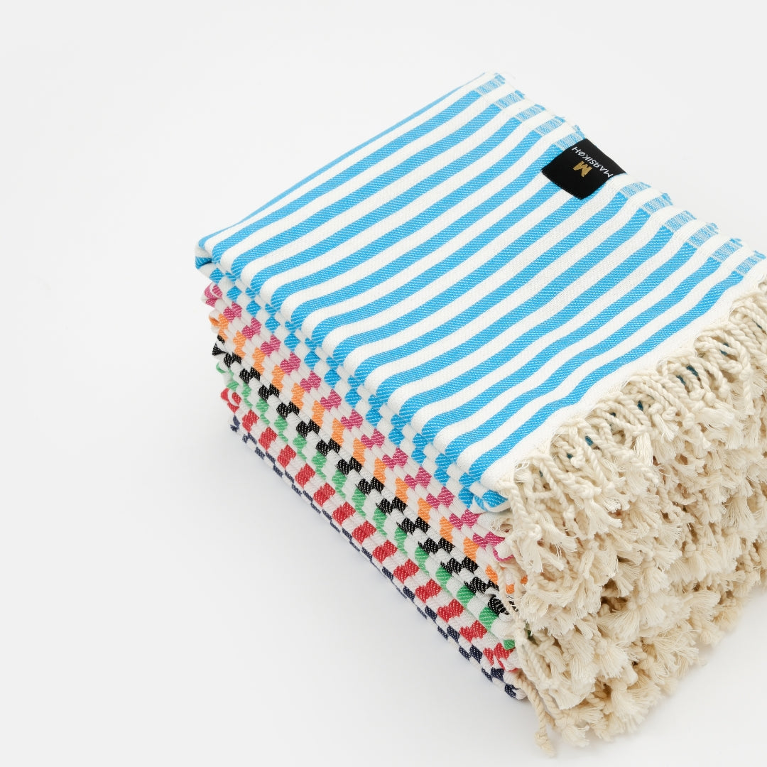 Curaçao Peshtemal Beach Towel