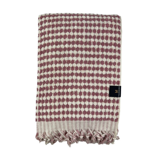 PomPom Terry Beach Bath Towel / Pink