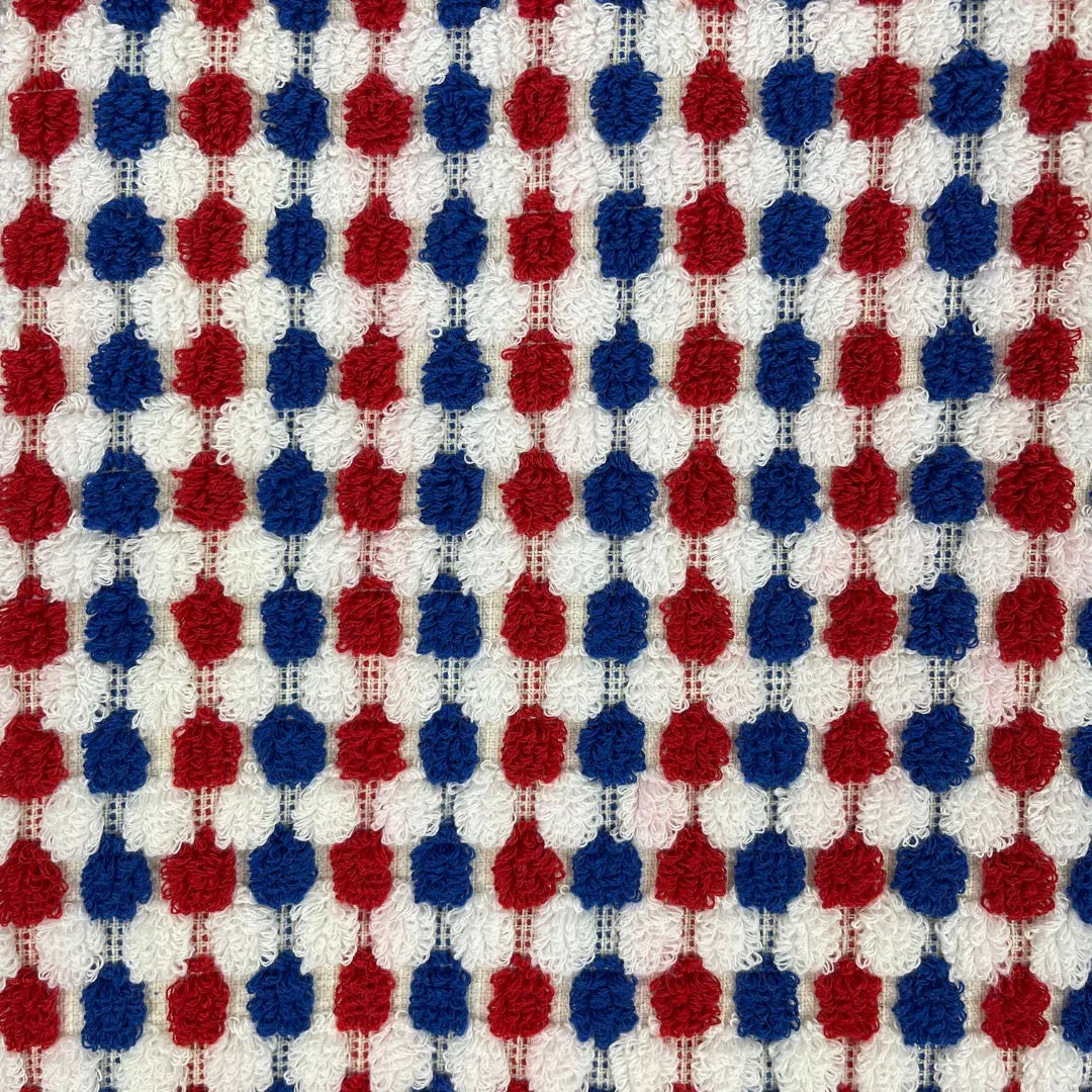 PomPom Terry Beach Bath Towel / Bordeaux - Marsikoh