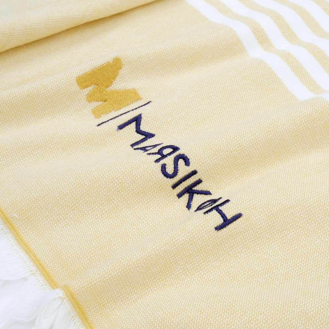 Sicilia Terry Peshtemal Beach Towel