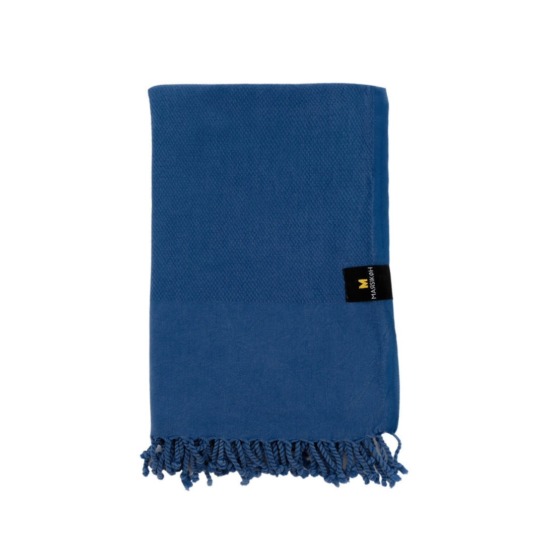 Stonewashed Peshtemal Beach Towel
