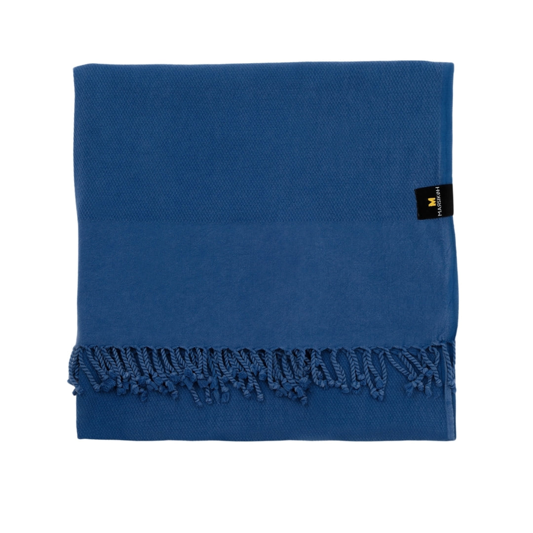 Stonewashed Peshtemal Beach Towel