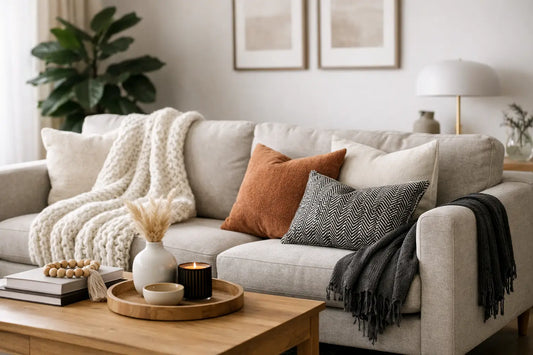 How to Style Sofa Throws for a Polished Home