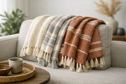 A Guide to Handloom Cotton Throws