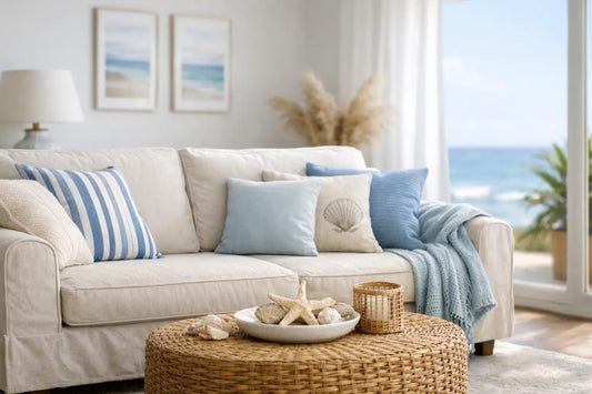 Choosing a Sofa Cover for Coastal Decor