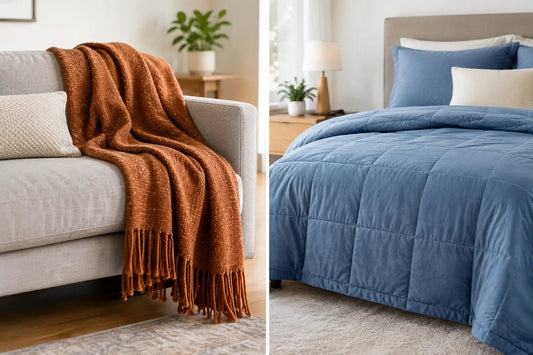 Throw vs Quilt: Which Layer Suits Your Home?