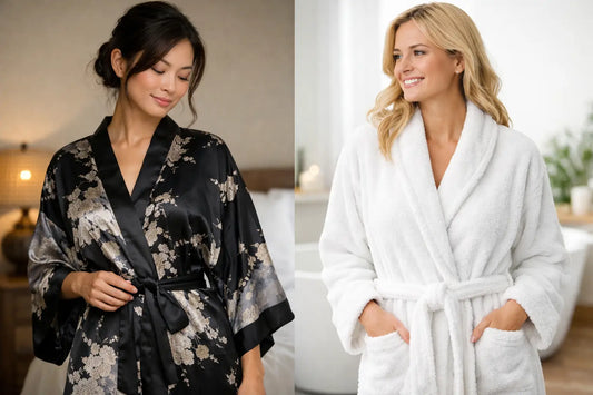 Kimono Robe vs Bathrobe: Which Feels Right?