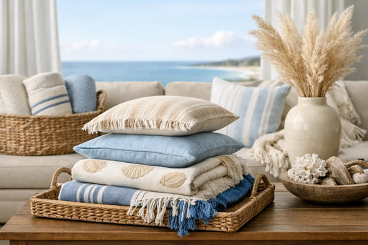 Coastal Home Textiles That Feel Collected