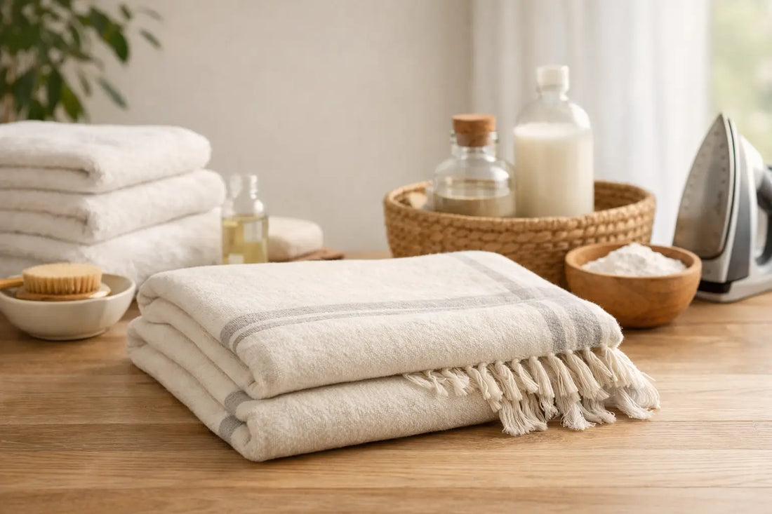 Turkish Cotton Blanket Care Made Simple