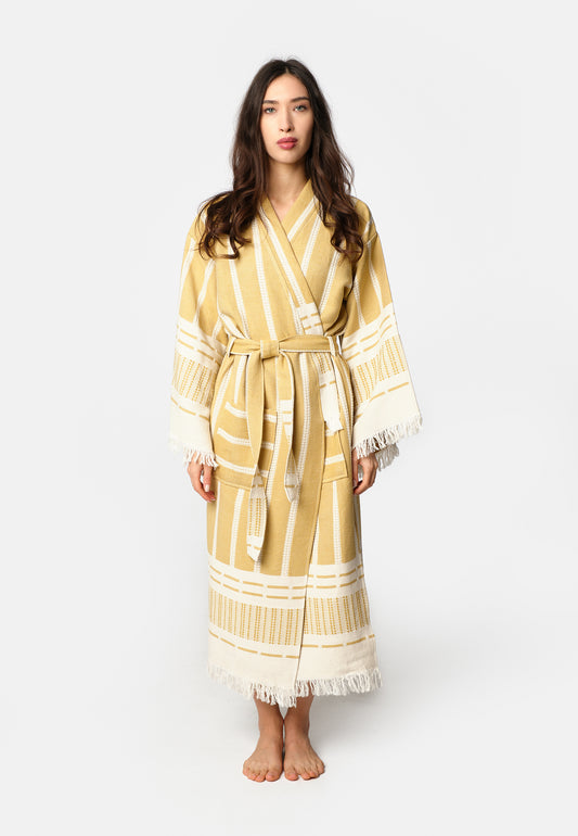 Atena Robe - Mustard