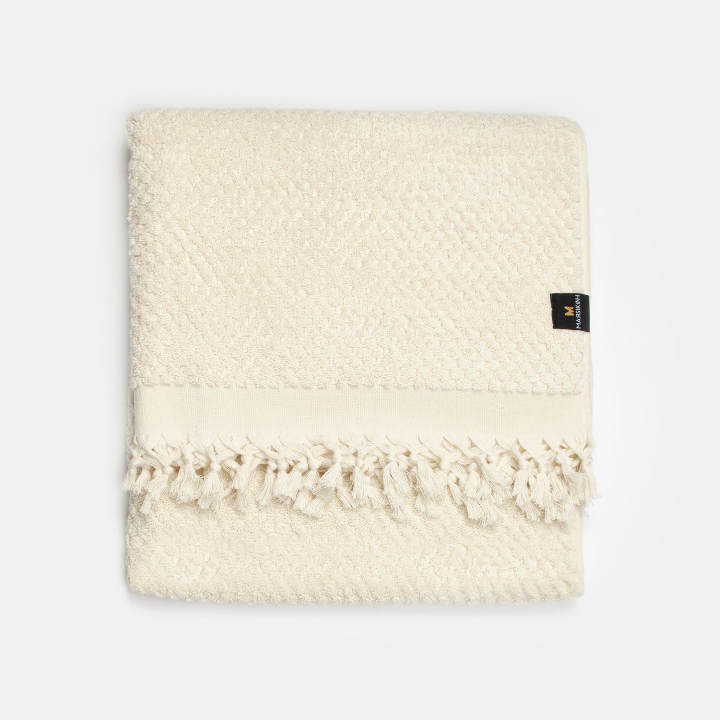 PomPom Terry Beach Bath Towel / Beige