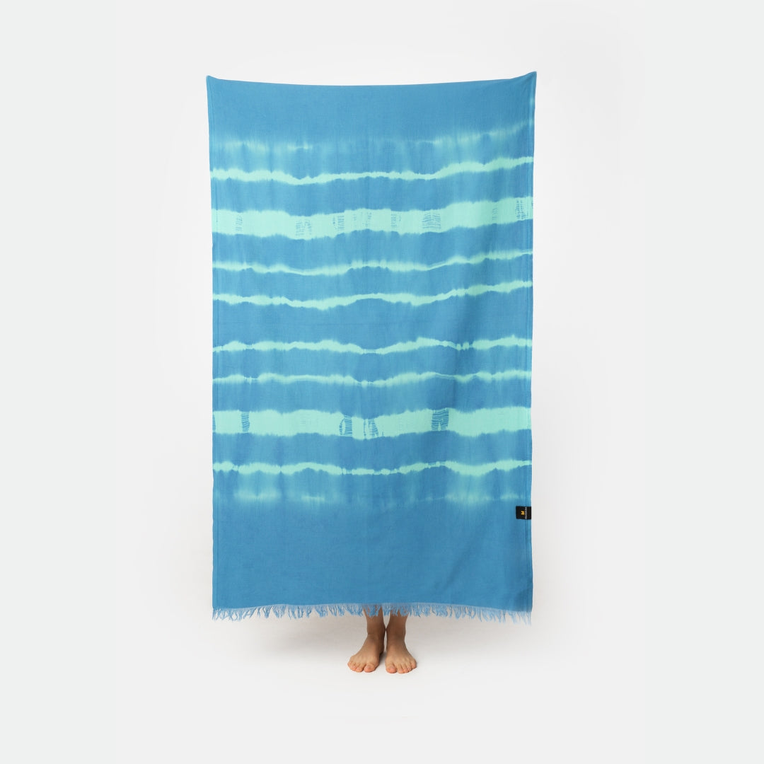 Tie-Dye Peshtemal Beach Towel